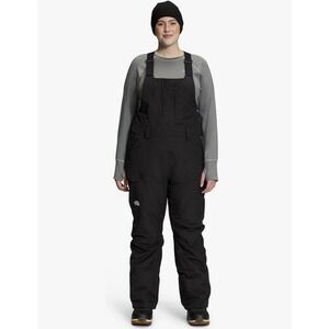 The North Face Freedom Bib Ski Snowboard Pants Black Womens 3X Short DryVent New